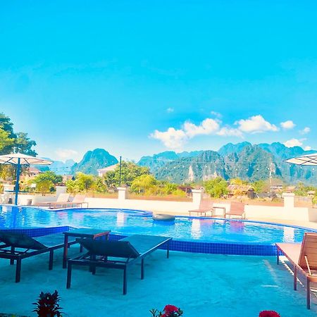 Garden Resort Vang Vieng Exterior foto